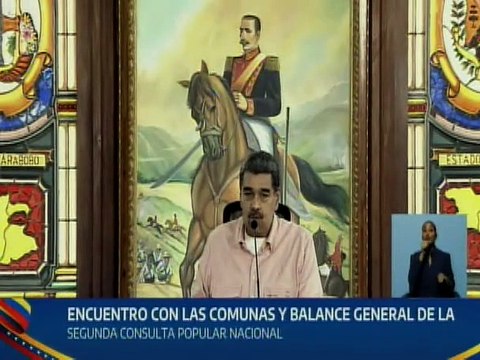 Presidente Nicolás Maduro: Chávez nos encomendó la construcción del proyecto comunal