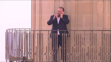 Seyyid Taleh Boradigahi  - 300 Şəhid ailəsi üçün AZAN oxudu