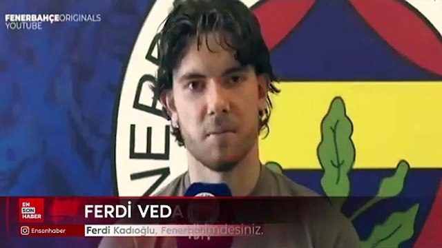 Ferdi Kadıoğlu, Fenerbahçe'ye gözyaşlarıyla veda etti