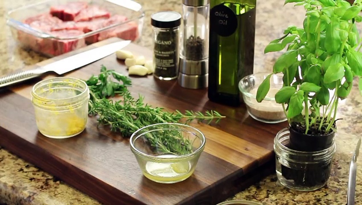 Tender Grilled Lamb Loin Chops.