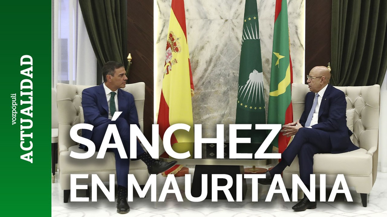Sánchez aterriza en Mauritania con España revuelta entre la crisis migratoria y el cupo catalán