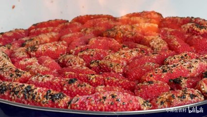 What happens when you pour 96 degree vodka on a snail egg and ignite it?