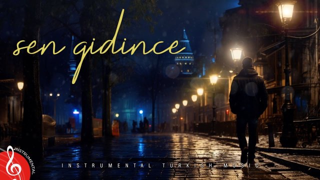 SEN GİDİNCE ♫ Kanun & Gitar Fon Müziği (Enstrümantal Duygusal)