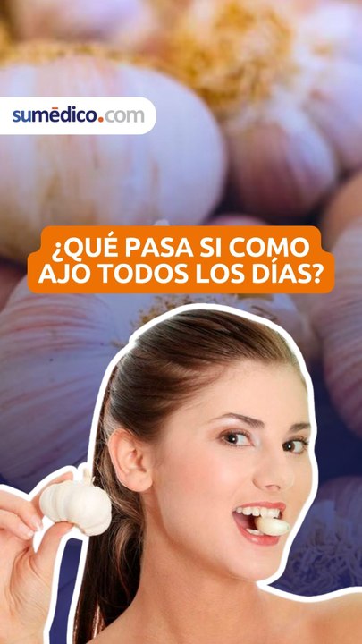 ¿Qué pasa si como ajo todos los días?