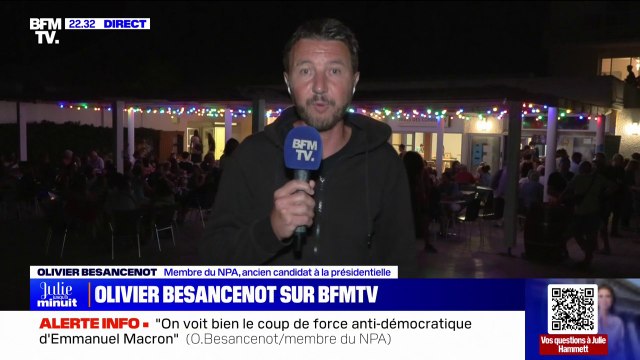 Olivier Besancenot (ancien candidat à la présidentielle): Je ne sais pas ce qu'il faut faire de plus pour convaincre Emmanuel Macron
