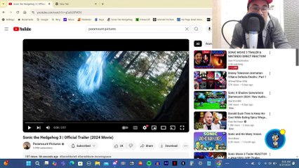 Ethan Reacts to Sonic the Hedgehog 3 Trailer