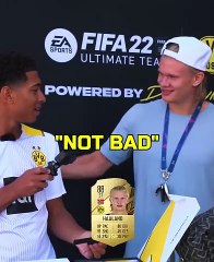 Players React to FiFa Cards Football Funny moments