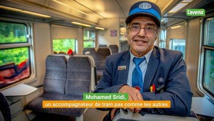 Mohamed Sridi, un accompagnateur de train pas comme les autres