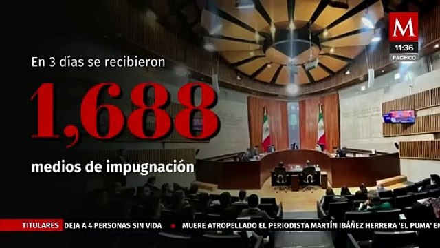 TEPJF recibió mil 688 impugnaciones contra asignación de plurinominales