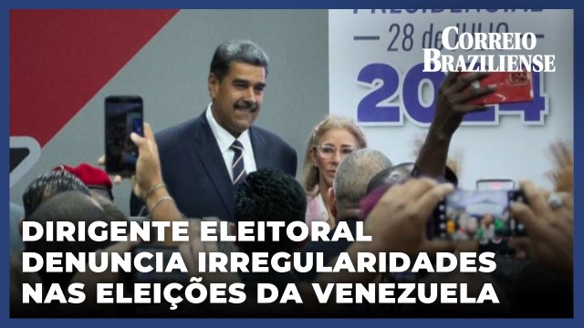 Dirigente eleitoral opositor denuncia irregularidades nas eleições da Venezuela