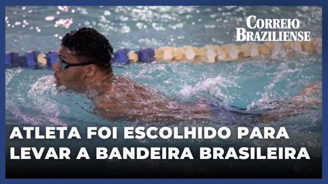 Gabrielzinho vai carregar a bandeira do Brasil na abertura dos Jogos Paralímpicos