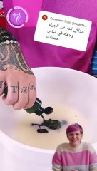 طريقة عمل صابونة علي شكل كيك