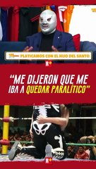 El hijo del Santo: "Me iba a quedar paralítico por un martinete'