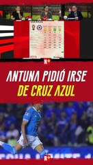 Uriel Antuna PIDIÓ salir de Cruz Azul para llegar a los TIGRES