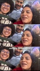 Deputada pernambucana grava vídeo ao lado de Nicolás Maduro e manifesta apoio ao venezuelano