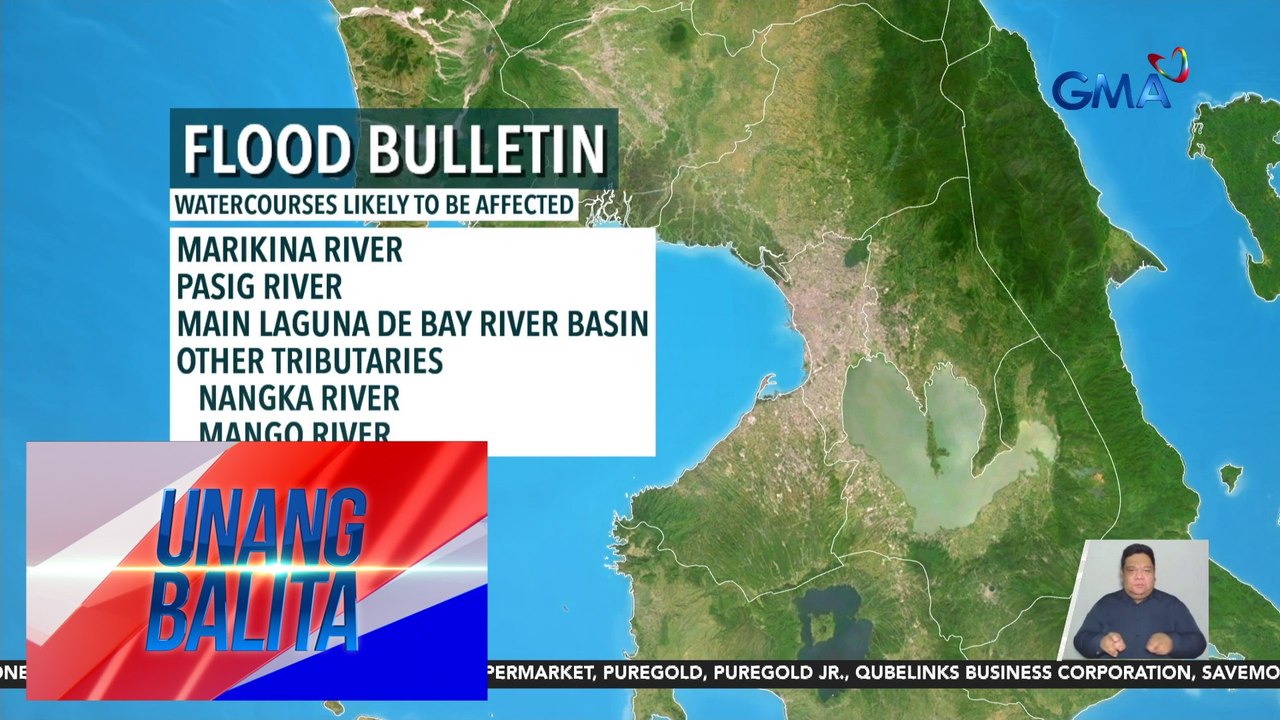 Banta ng pagbaha, itinaas sa ilang lugar dahil sa pag-uulang dulot ng Habagat - Weather update today as of 6:08 a.m. (August 28, 2024) | Unang Balita