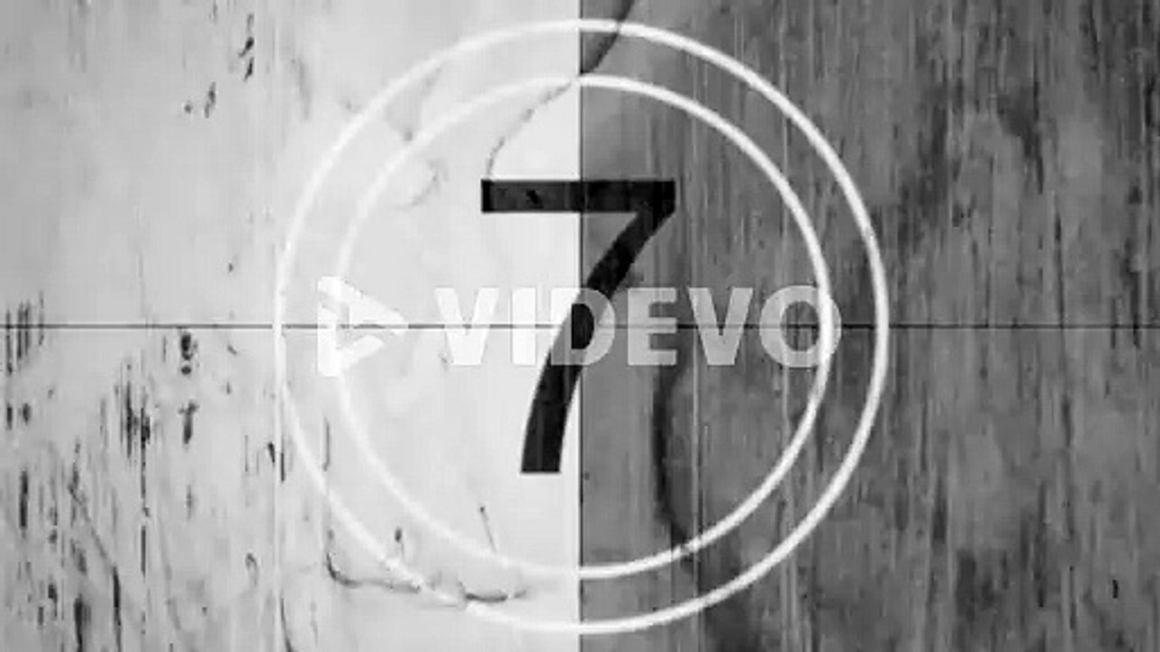 Motion retro film countdown in 80 and 90s style 10