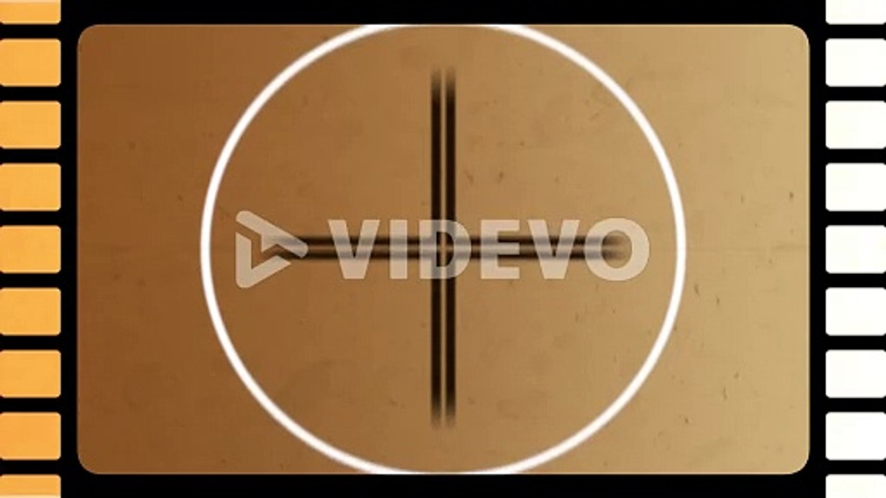 Motion retro film countdown in 80 and 90s style 1