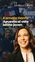 Kamala Harris apuesta al voto latino joven para ganarle a Trump