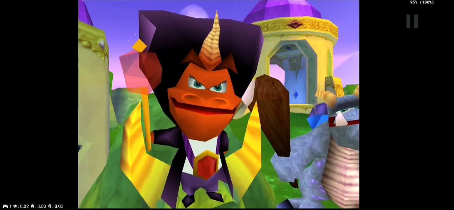 Spyro 2 Ripto's Rage/Gateway to Glimmer Walkthrough Part 1 100%