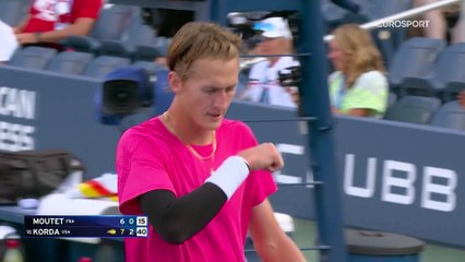 Moutet - Korda - Les temps forts du match - US Open