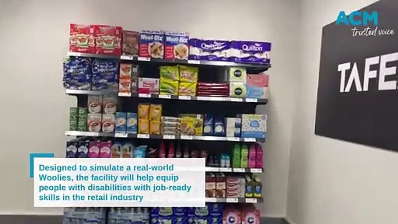 TAFE Mini Woolies opening