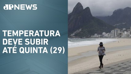Rio de Janeiro registra dia mais frio do ano nesta segunda (26)