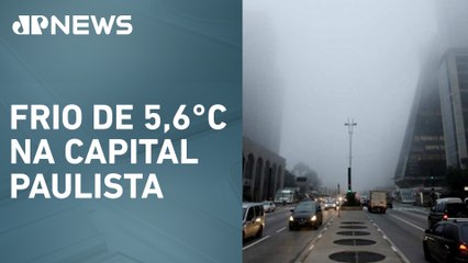 São Paulo tem menor temperatura para agosto em 25 anos
