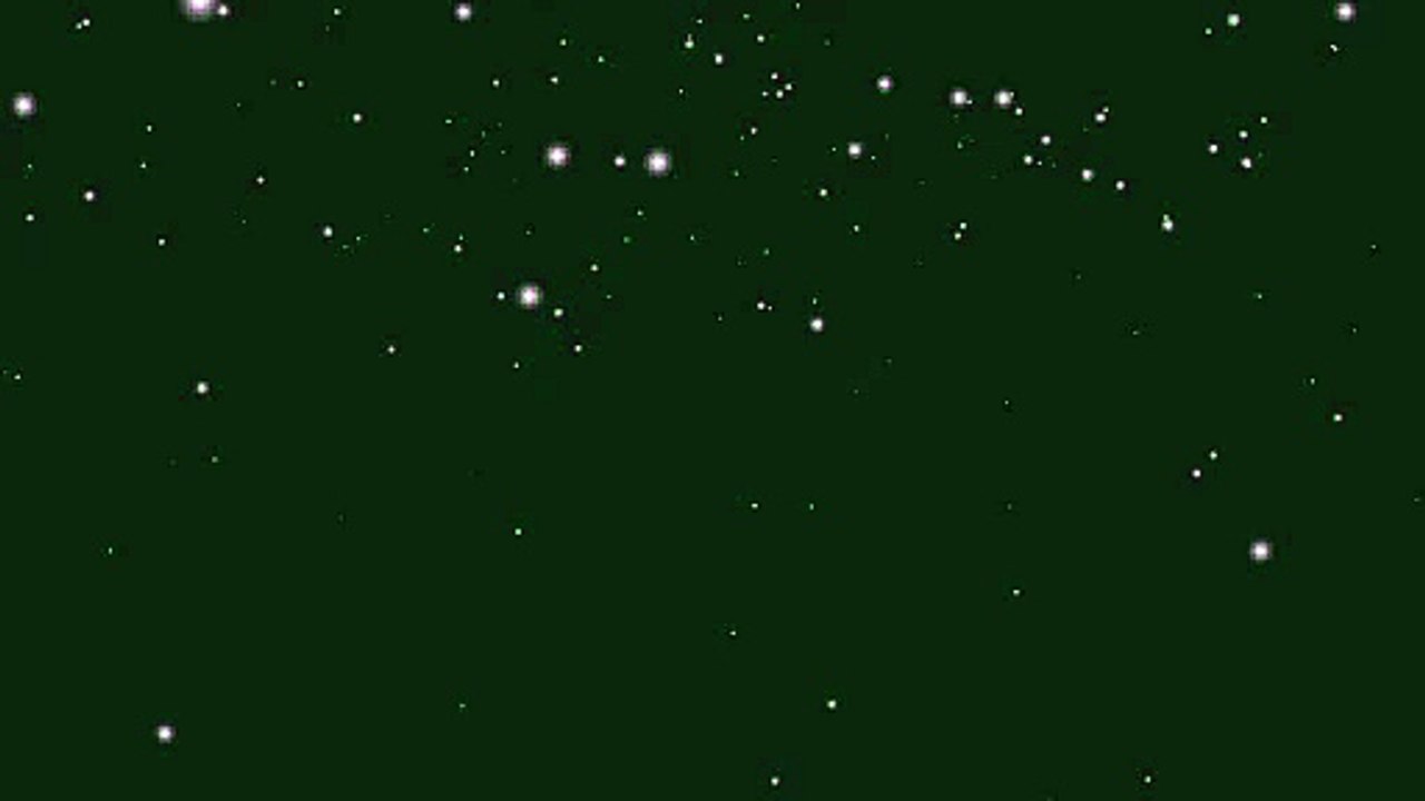 Vixy snowball animation green screen background