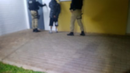 Adolescente é apreendida na Avenida Brasil no centro de Cascavel