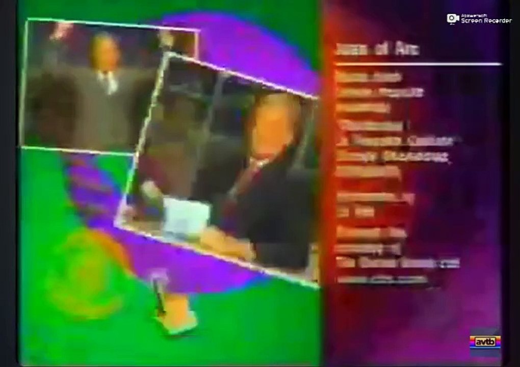 Joan Of Arc CBS Split Screen Credits