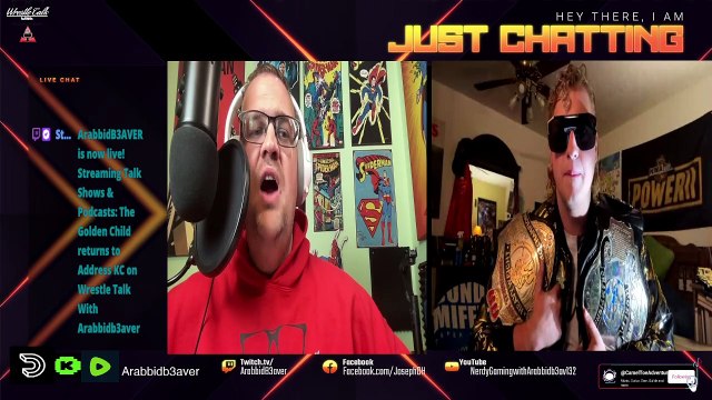 Part 2 Today on Wrestle Talk with Arabbidb3aver The Golden Child Evan Golden Returns and does he have alot on his mind? lets find out together. This stream is 100 percent supported by viewers just like you. if you like what you see dont forget to hit t