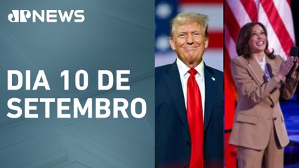 Donald Trump aceita participar de debate com Kamala Harris