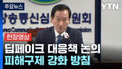 [현장영상+] 방심위 "딥페이크 영상물 주된 경로인 텔레그램 집중 모니터링" / YTN