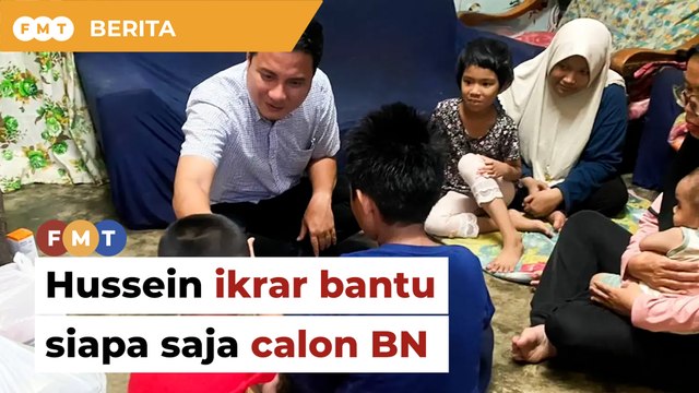 PRK Mahkota: 'Saya tak pandai meminta', Hussein ikrar bantu siapa saja calon BN