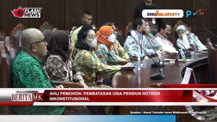 MK GELAR SIDANG UJI MATERIIL UU JABATAN NOTARIS