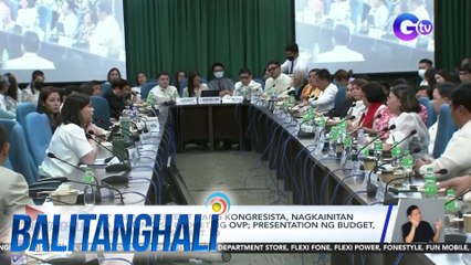 VP Sara Duterte at ilang kongresista, nagkainitan sa pagdinig sa budget ng OVP; presentation ng budget, ipinagpaliban sa Sept. 10 | Balitanghali