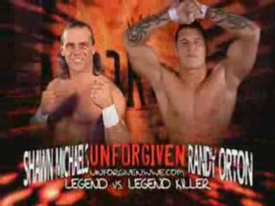 Randy orton vs shawn michaels p 1