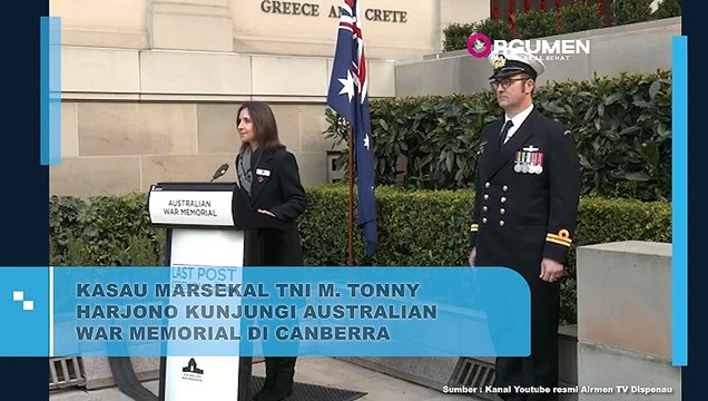 Kasau Marsekal TNI M. Tonny Harjono Kunjungi Australian War Memorial Di Canberra