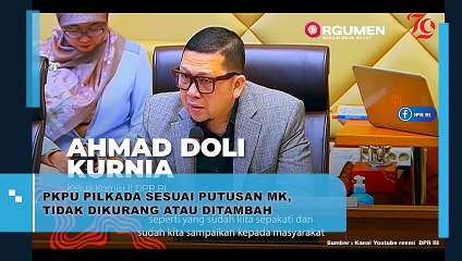PKPU Pilkada Sesuai Putusan MK, Tidak Dikurang Atau Ditambah