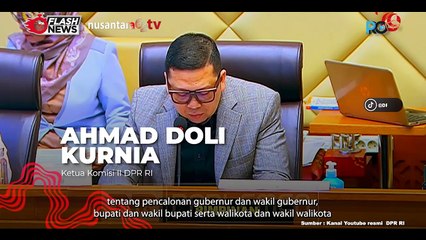 Komisi II DPR Setujui Revisi PKPU Pilkada 2024: Komitmen Patuhi Putusan MK