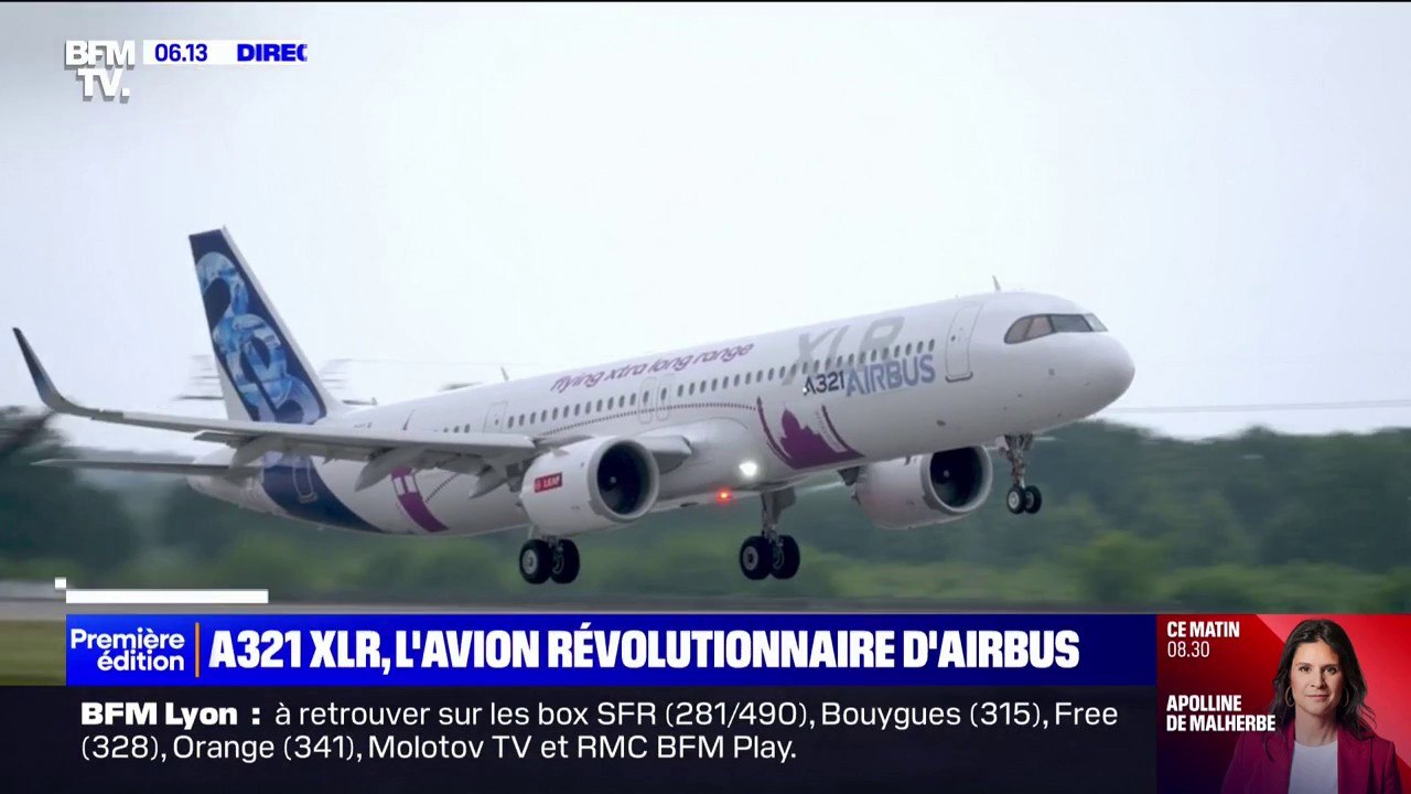 L'A321 XLR, ce dernier-né d'Airbus devient le plus petit des avions long-courriers
