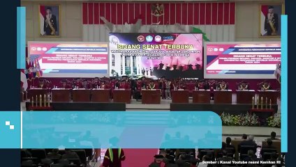 Apresiasi dan Simpati Menhan Prabowo Saat Hadiri Wisuda Unhan RI