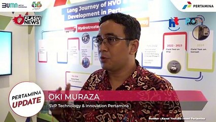 Produk Energi Terbarukan HVO dan SAF Inovasi Pertamina