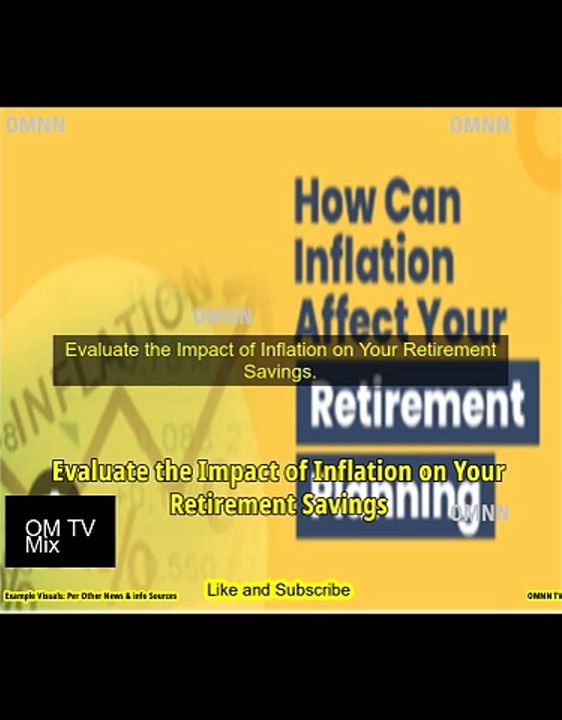 Evaluate the Impact of Inflation on Your Retirement Savings - video ...