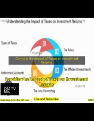 Consider the Impact of Taxes on Investment Returns