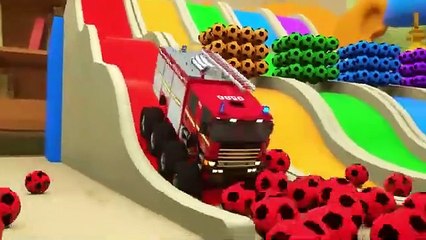 Bingo Song + Wheels On the Bus - Soccer ball, colorful cars - Baby Nursery Rhymes & Kids Songs