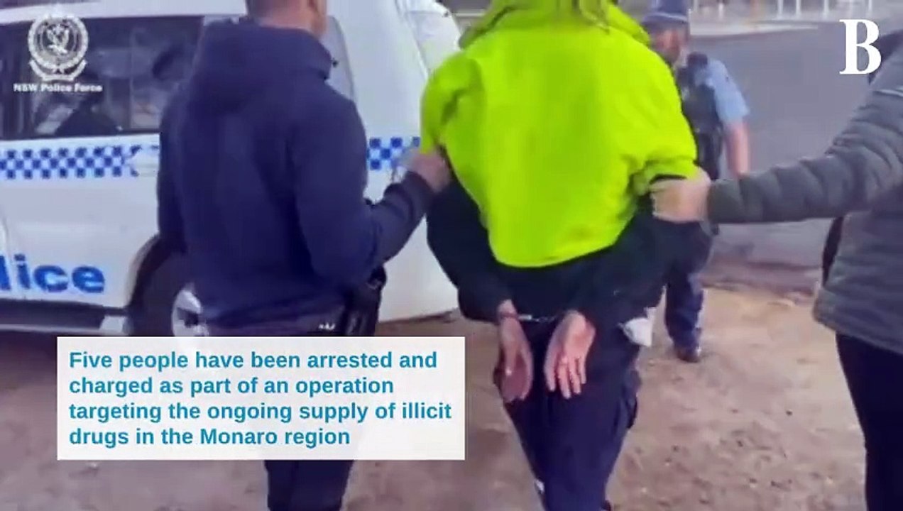 NSW Police Operation Snaith - Cooma arrests