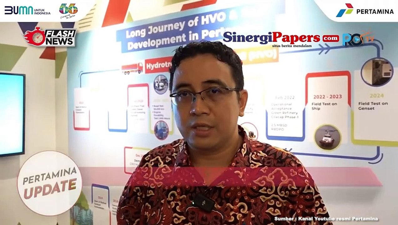 Produk Energi Terbarukan HVO dan SAF Inovasi Pertamina