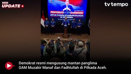 Ini Alasam Demokrat Usung Mantan Panglima GAM di Pikada Aceh